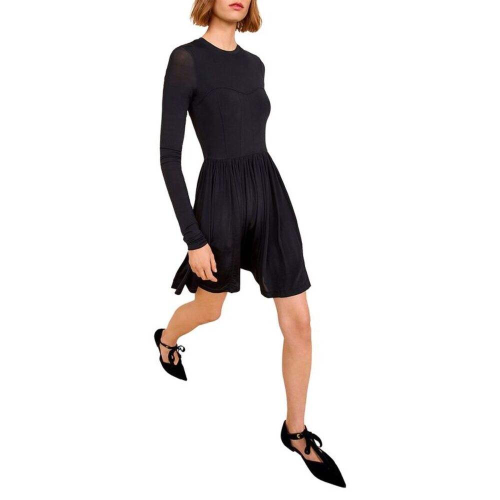 Ulla Johnson Womens  Bendetta Jersey Mini Dress